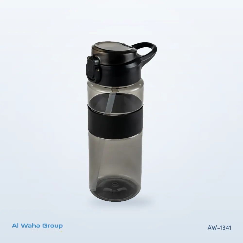 RPET Sports Bottle with Straw, 700 ml