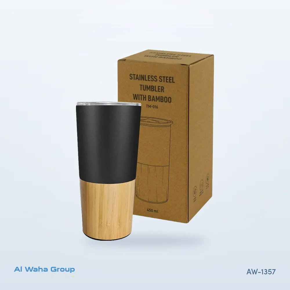 Bamboo Travel Tumbler, 450 ml