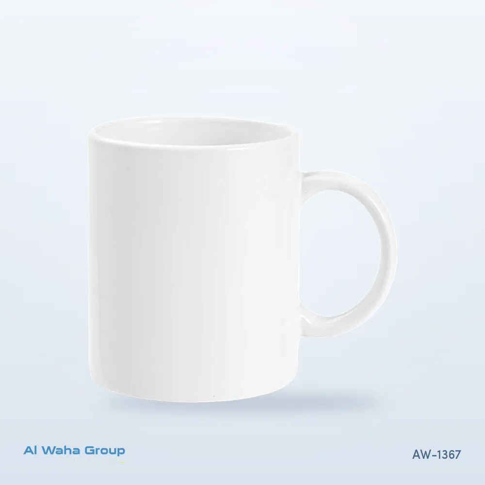 White Ceramic Mug for Full-Colour Print