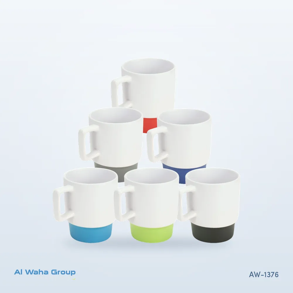 Matte Ceramic Mug with Clay Base, 12 oz