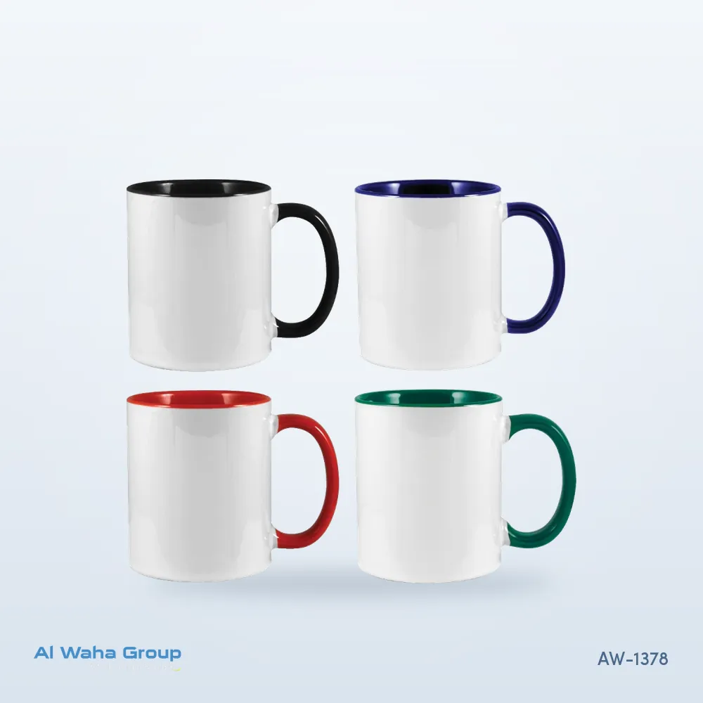 Two-Tone Ceramic Mug, 325 ml