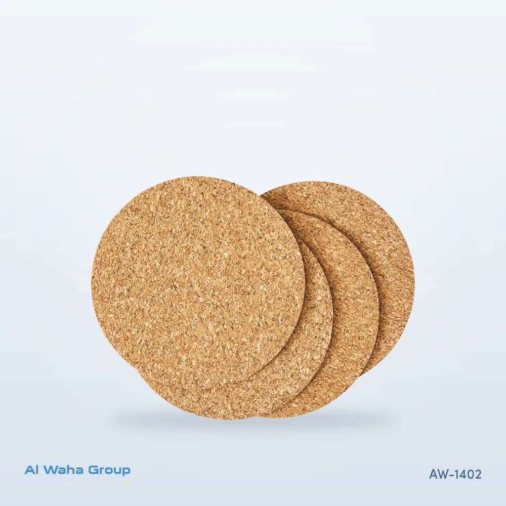 Round Cork Coaster