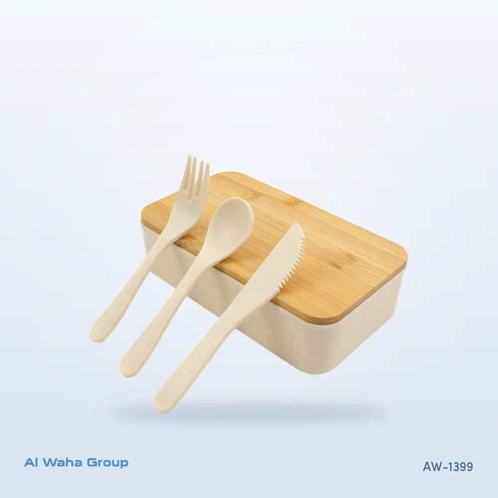 Wheat Straw Lunch Box, Large, AW-1399